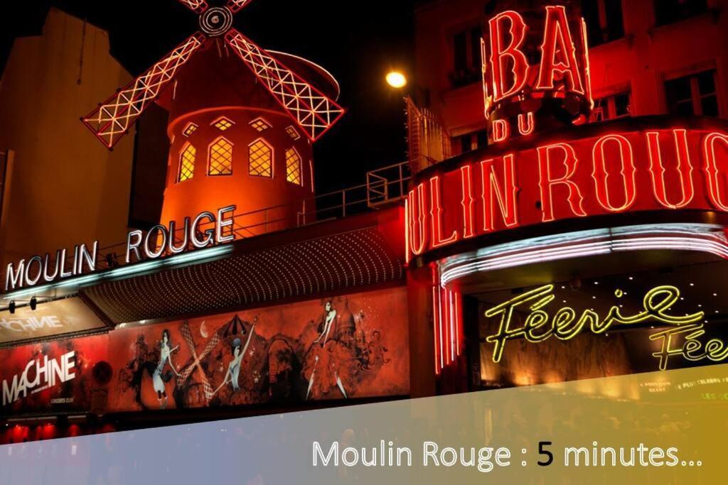 *Blanche Pigalle* - Studio Calme Paris Centre Exteriör bild
